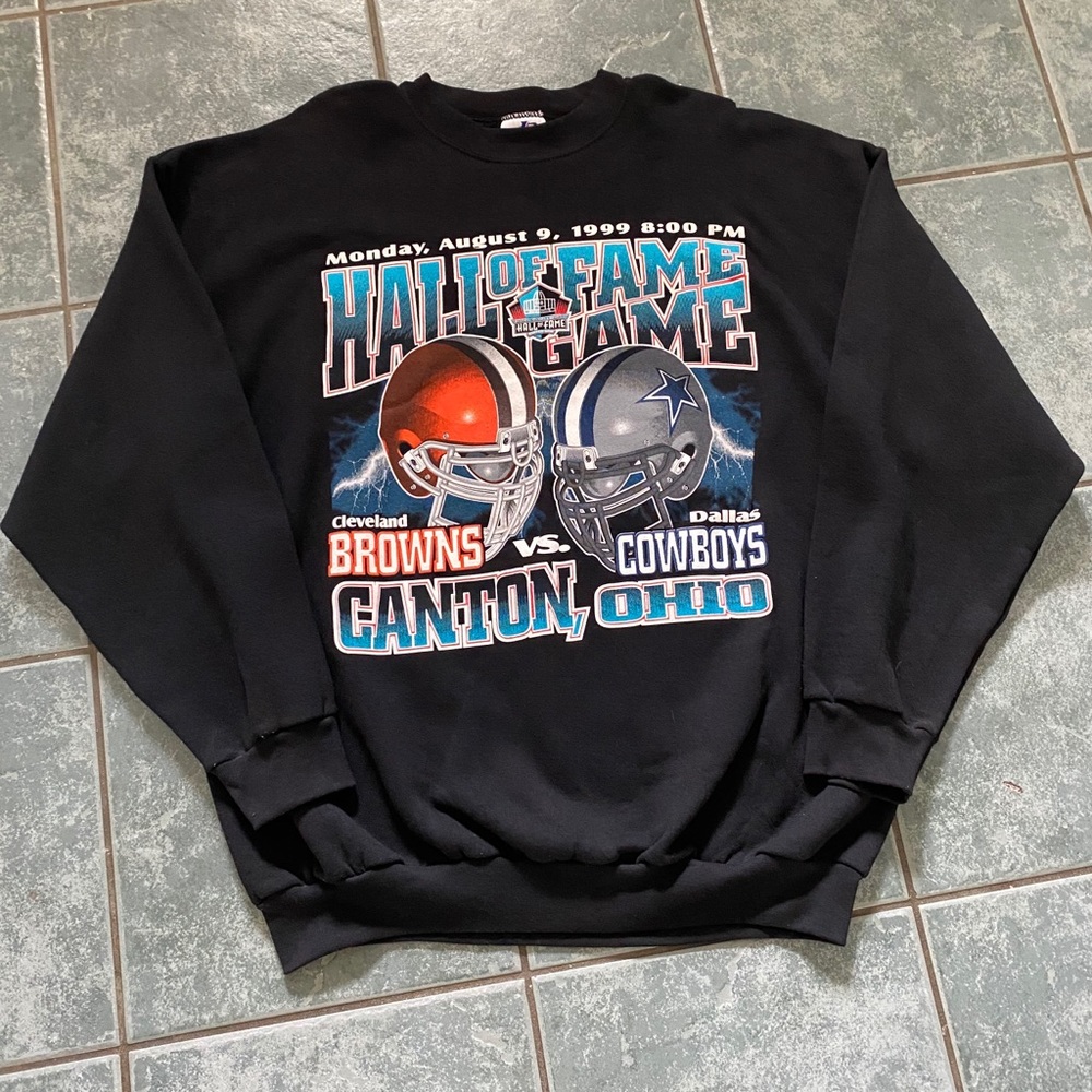 Dallas Cowboys Hall of Fame Game Crewneck